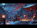 Snowy Nights in Japan 🌨️ | 1 Hour of Lofi Beats to Chill & Relax