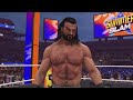 WWE 2K24 Summerslam 2024 Drew McIntyre vs CM Punk with Seth 