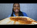 delicious fish pepper 🌶 soup with starch fufu / eat with me