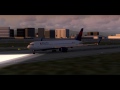 HD FSX-Delta Airlines Honolulu to Los Angeles