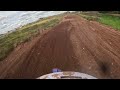 LOWER DRAYTON MX TRACK, AMCA MX2 juniors race, GOPRO helmet cam 2024 4K