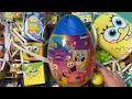 BIGGEST Spongebob Squarepants SURPRISE 35 MYSTERY BLIND BAGS TOYS Collection ASMR unboxing
