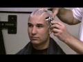 Thomas, full length head shave video