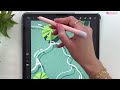 Procreate Drawing for Beginners |  Koi Fish iPad illustration - Digital Art Tutorial