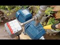 How to install deep well pump motor