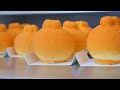 It's amazing! real orange shaped mousse cake - korean street food