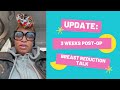 Three Week Post-Op Update on Breast Reduction
