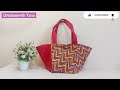 This Is The Very Newest Design Tote Bag That Will Surprise You How Easy To Make It 💖 #diybag
