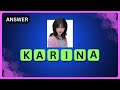 Guess the KPOP IDOL NAME by SCRAMBLED LETTERS ✨[ KPOP QUIZ 2024 ]