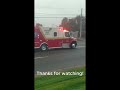 Beach City FD Medic 135 responding 8-3-2024