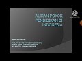 Aliran Pokok Pendidikan di Indonesia