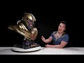 I BOUGHT A LIFE-SIZE THANOS!!! Scary Family Surprise - Queen Studios Thanos Bust