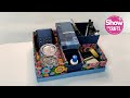 HOW TO TRANSFORM  A SHOE BOX | CRAFT IDEAS WITH FABRIC AND SHOE BOXES