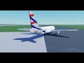 LATAM Airlines Peru Flight 2213 (Roblox Crash Animation)