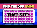 Find the ODD One Out I Emoji Quiz  🤔I Easy, Medium,Hard, Impossible #find #viral #shorts #emoji