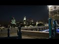 Tower Bridge Opening At Night