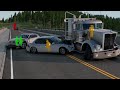 Car crashes with rollovers BeamNG Drive #1