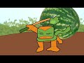 Karo fights a Watermelon (Sprout out of Nowhere Animation) #flipaclipcut