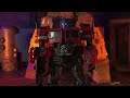Transformers Stop Motion- TITAN Omega Supreme EPIC BATTLE Optimus vs Decepticons [S.O.T.A Episode 5]