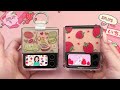 Unboxing Samsung Galaxy Zflip4 + Accessories ❤️ Zflip3 Comparison & Phone case Deco 🌸 เปิดกล่อง