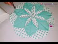 💥 How to Sew Placemats - How To Make Fabric Folded Flower placemats | DIY Placemat