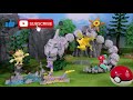 Pokemon Mega Construx / Onix Super Battle / Stop Motion Building