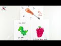 3 Footprint Father’s day craft for kids🎸🦖🍓| Fathers day footprint cards👨🏻- Crafts with Toddler