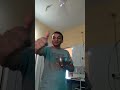 my dad eats something mixed together and gives a tiktok based reaction