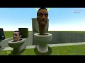 SPARTAN KICKING ALL New SKIBIDI TOILETS in the GIANT PIT AND More  - Gmod #1