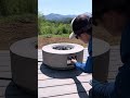 How to turn on the fire pit at the Geodome @Wildlin Farm