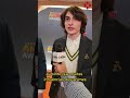 Nick and Finn Wolfhard interview at Crunchyroll Anime Awards - IGN Brasil #finnwolfhard