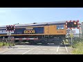 Weedkiller Train at Burton Road No1 Level Crossing, Lincolnshire