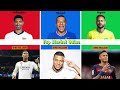 Comparison: Jude Bellingham Versus Kylian Mbappé Versus Neymar Jr.