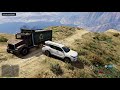 GTA V #61 Toyota Fortuner Độ 1000 Mã Lực Kéo Xe Tải Chở Đá Lên Đỉnh Núi Cao Nhất Và Cái Kết