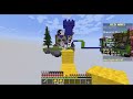 Playing Minecraft BedWars