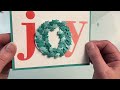 Christmas Cards in July using the New Home for the Holidays Collection from Spellbinders