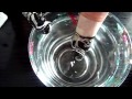 Water Marble For Short Nails, Black & White Swirl Nail Art Design Tutorial HowTo HD Video