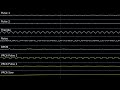 (NES +VRC6 Original) Castle Invasion | Oscilloscope View