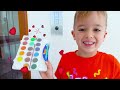 Little Chris pretend play with toys - best videos with small brother