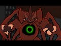 Destroyah vs Keizer Ghidorah: Godzilla fight animation.