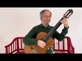 F.Sor (1778-1839) : Menuet op. 15 . Göran Söllscher guitar