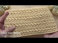 VERY EASY Crochet Pattern for Beginners! ⚡️ 💛 Crochet Stitch for Baby Blanket, Bag & Scarf