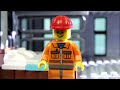 Lego Construction Site (Skyscraper Building, Mobile Crane, Excavator)