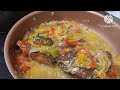 fried fish and cuscus for dinner #food #cooking #dinner #recipe #asmr