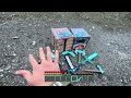 Minecraft in Real Life POV - CRAFTING DIAMOND MINIGUN in Realistic Minecraft RTX Texture 創世神第一人稱真人版