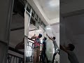 installation tempered glass panel