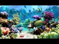 Dream Aquarium Relaxing Fish Tank For Focus | Water Sounds Only No Music | 3 Hours