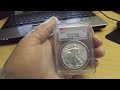 2015 first strike pcgs ms69 silver american eagle coin 1 oz