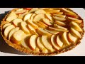 Homemade Apple Tart with Pastry Cream | Pastry Cream Apple Pie