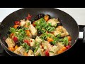 Mediterranean Chicken -  A one pot quick and easy recipe that tastes just amazing.